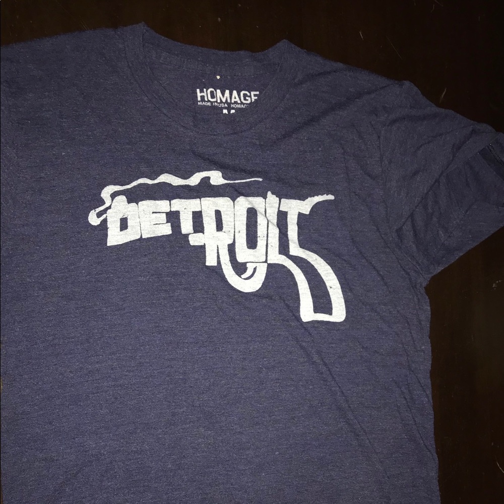 Detroit smoking gun shirt